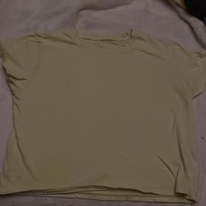 Yellow small shirt from American Eagle 100% cotton. Great quality.